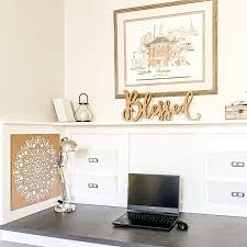 Maybe you would like to learn more about one of these? How To Build An Office Wall Organizer Above Your Desk Heart Filled Spaces