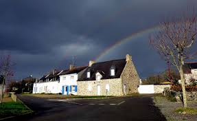 Morbihan Maisons A Larmor Lors D Un Temps Breton Bretagne Morbihan Maison Bretagne Bretagne