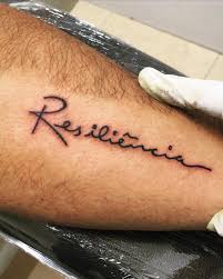 See more ideas about resilience tattoo, resilience, symbolic tattoos. Bs Tattoostudio Resiliencia Tattoo Lettering Facebook