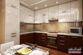 مطابخ الوميتال بني 50 تصميم مودرن جديد للمطابخ قصر الديكور