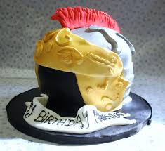 Roman Helmet Cake Romain