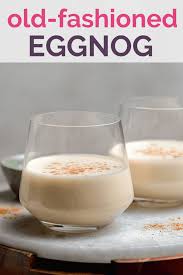 Traditional Eggnog Recipe Classic Eggnog Recipe Recipes Eggnog Recipe