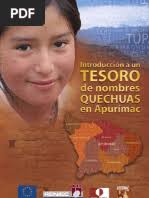 EL PUQUINA COMO LENGUA DE TIAHUANACO Y DE LOS INCAS PRIMORDIALES Por  Rodolfo Cerrón-Palomino