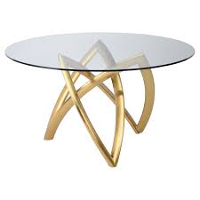 Nuevo Martina Round Dining Table In 2020 Dining Table Gold Round Dining Table Modern Dining Table