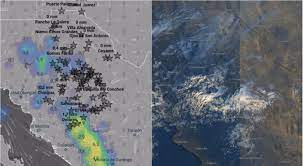 2 De Noviembre Asi Avanzaran Probables Lluvias En El Estado Mapa Tiempo