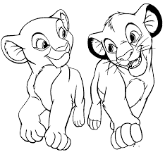 33+ lion king coloring pages for printing and coloring. Lion King Coloring Pages Nala And Simba Az Coloring Home