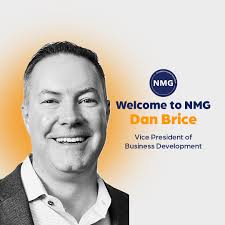 The growth continues 👏👏 NMG would like to introduce two new senior  executives: Dan Brice and Jason Colvin. We are excited to add both these  leaders to further NMG's work reaching and
