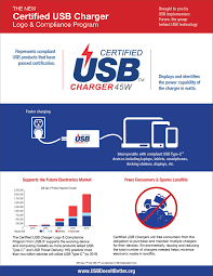 With a bit of nonvolatile memory onboard, it. Usb If Announces A New Certified Usb Charger Logo And Compliance Program Business Wire