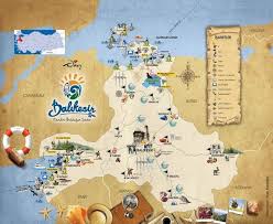 Türkiye'nin doğal güzellikleri ve milli parkları haritası büyük boy. Turizm Potansiyelimiz