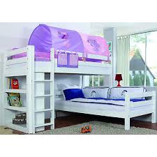 Homeline weiss kinderbett etagenbett massiv hochbett spielbett stockbett 90x200 cm. Etagenbett Beni L Form Mit Regal Buche Massiv Weiss 2 X 90 X 200 Cm Relita Mytoys