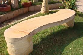 What do stone benches look like on foter? Stone Garden Bench For Making The Most Out Of Your Green Area