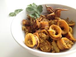 Turmeric Squid Stir Fry The Cooking Jar