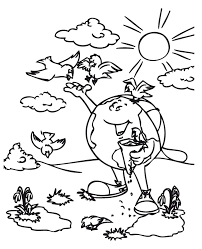 El día mundial del ambiente fue establecido por la organización de las naciones unidas (onu) en su resolución, el 15 de diciembre de 1977.se celebra desde 1974 el 5 de junio de cada año, fecha con la que se dio inicio a la conferencia de estocolmo en 1972. Imagenes Del Dia De La Tierra Para Pintar Y Colorear E Imprimir El 22 De Abril Informacion Imagenes