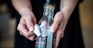 That gives the hydrogen peroxide a chance to kill any germs that might the total alcohol in your hand sanitizer should be around 75%. How To Remove Sticker Residue Practically Spotless