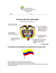 El amarillo, azul y rojo en sus banderas tienen el mismo significado en las tres naciones: Emblema De Colombia Que Significa Amarillo Azul Y Rojo En La Bandera De Colombia