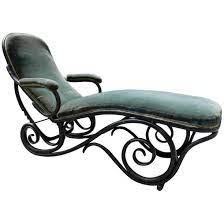 A french carved mahogany art nouveau président by majorelle. Art Nouveau Chaise Longues 4 For Sale At 1stdibs