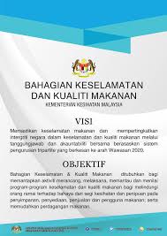 Maybe you would like to learn more about one of these? Bahagian Keselamatan Dan Kualiti Makanan Visi Memastikan Keselamatan Makanan Dan Mempertingkatkan Integriti Negara Dalam Keselamatan Dan Kualiti Makanan Melalui Tanggungjawab Dan Akauntabiliti Bersama Berasaskan Sistem Pengurusan Tripartite Yang