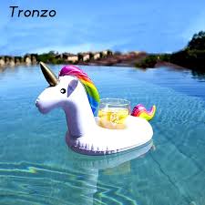 Gunstige Tronzo 2017 Einhorn Aufblasbaren Getrankehalter Party Decor Getranke B Schwimmender Getrankehalter Spielzeug Fur Den Strand Aufblasbare Poolspielzeuge