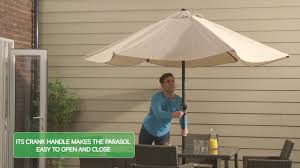 The parasols which go through the table do not require as heavy a base as the cantilever styles as the table will provide some stability. Homebase Mali Transformer Cube Garden Furniture Set Youtube
