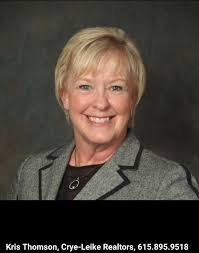 Kris Thomson, Crye-Leike Realtors, 615.895.9518