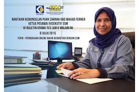 Prior to her appointment as ceo on 1 january 2015, she was the deputy chief executive officer (services) (dceo services) a post she held since the establishment of. Ssmofficialpage Twitterissa Nantikan Kemunculan Puan Zahrah Abd Wahad Fenner Ketua Pegawai Eksekutif Ssm Di Buletintv3 Jam 8 Malam Ini Ssm Http T Co Dnx07dpvgx