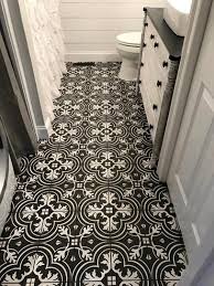 Merola Tile Twenties Classic 7 3 4 In X 7 3 4 In Ceramic Floor And Wall Tile 11 Sq Ft Case Fr Vintage Bathroom Tile Ceramic Floor Bathroom Tile Designs