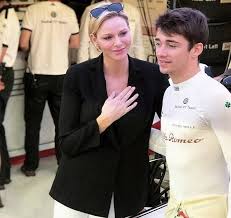 Princess Charlene Visited Abu Dhabi To Support Charles Leclerc Princess Charlene Charlene Of Monaco Prince Albert Of Monaco