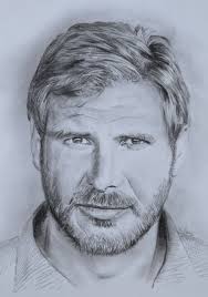 Harrison Ford, Dessin par Thierry Villers