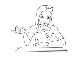 Barbie in the dream house coloring pages new barbie coloring pages from barbie in the dream house coloring pages. Barbie And Friends Barbie Colouring Page Drakl