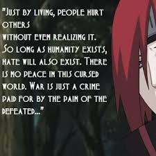 Naruto Nagato Quote Naruto Naruto Quotes Nagato Uzumaki
