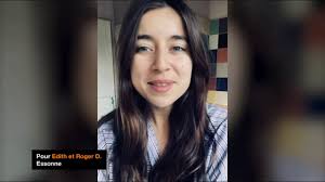 Orange Message "pour Pierrette T., Edith et Roger T., Martine V. " Pub 30s