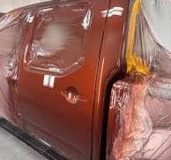 painting a truck cab and door