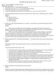 Beberapa jenis penyakit umum yang dapat diperkenalkan di antaranya: Kumpulan Soal Uas Managemen Introduction Kelas Pagi Semester Atas Pdf