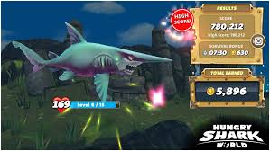 Check Out My New High Score In Hungry Shark World Shark World Movie Posters