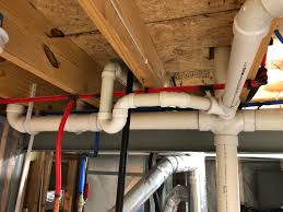 You'll know it's in position when it's between an 1/8 and 1/4 or closer to the end of the pipe. Add Pex For New Bathroom See Post For Info Plumbing