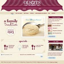 Olson's ice cream (eau claire) ice cream shop in eau claire, wisconsin. New Client Site Launched Olson S Ice Cream Lynn Design Co