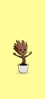 Created by stan lee, larry lieber and jack kirby. Baby Groot Ultra Hd 4k Wallpaper For Iphone X Superhero Wallpaper Baby Groot Marvel Comics Wallpaper
