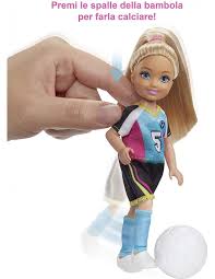 Ideaal voor barbie fans van 3 jaar. Barbie Chelsea Set Fussball Mit Puppe Mattel Futurartshop