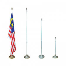 Their customers enjoy displaying their flag accessories for longer periods. Aluminium Indoor Flag Pole Stand Adjustable 2 8 Meter Ap F095 Shopee Malaysia