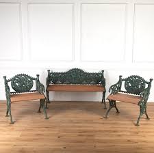 ✅ browse our daily deals for even more savings! Victorian Cast Iron Bench And Chairs Lorfords Antiques
