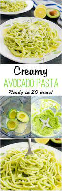 Avocado Pasta Easy No Cook Pasta Sauce Kirbie S Cravings Recipe Creamy Avocado Pasta Avocado Recipes Pasta Recipes