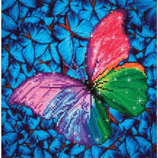 Flutter By Pink Diamond Dotz Diamond Dotz Pink Butterfly