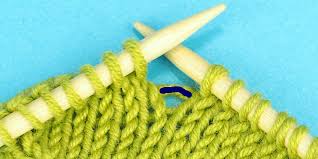 How to make a knit stitch with a lh needle? M1l And M1r Without Confusion 10 Rows A Day