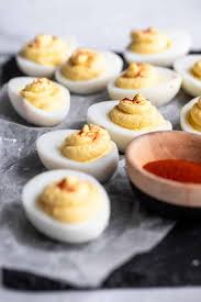 I doubled the recipe, as my family are fans of deviled eggs and it's a big part of dinner. Healthy Deviled Eggs With Greek Yogurt Food Faith Fitness