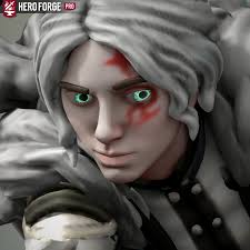 Allen Walker from D. Gray-Man : r/HeroForgeMinis