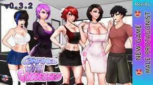 Confined with Goddesses v0.3.2 🤩🤩🤩 New Game PC/Android - YouTube