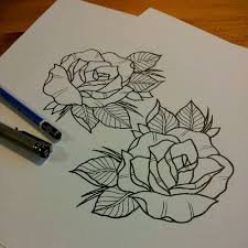 Rose Tattoo Design By Elfeupraxia On Deviantart Tattoo Outline Rose Tattoo Design Rose Tattoos A traditional rose tattoo presents the universal meaning of appreciation of beauty. rose tattoo design rose tattoos