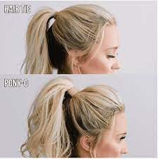 Designer Pony O 2 Pcs Pony O Hair Accessories Fine Hair Hair Hairstyles For Thin Hair
