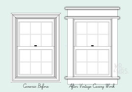 Vintage Craftsman Styled Window Trim Diy Tip From Mr And Mrs Craftsman Window Trim Interior Window Trim Window Trim Exterior