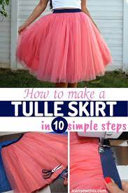 Diy Tulle Skirt In 10 Simple Steps Diy Tulle Skirt Girls Tulle Skirt Tulle Skirt Kids